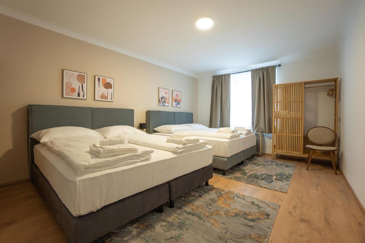 A 2-Bedroom Apartment With A King-Size Bed And A Balcony Is Located Just A 15-Minute Walk From Stephansplatz. Viena Exterior foto